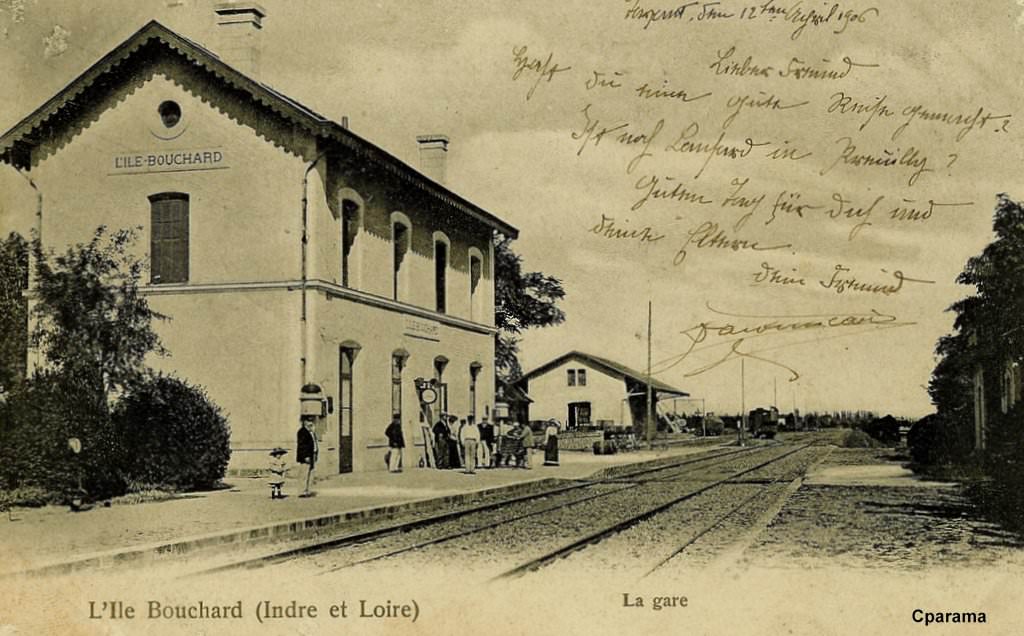 photo gare ile bouchard