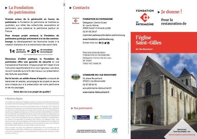 Lire la suite à propos de l’article FONDATION DU PATRIMOINE- Appel aux dons pour la restauration de l’église Saint- Gilles