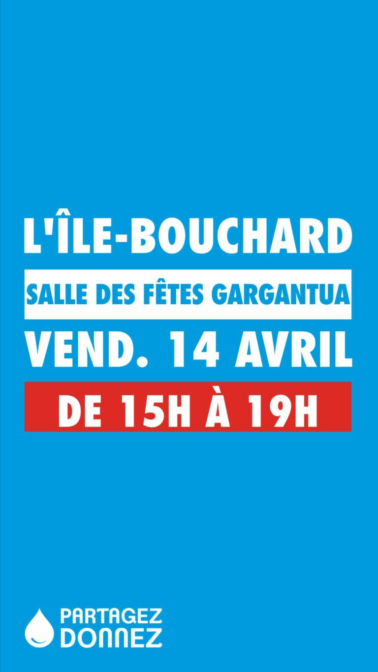 Lire la suite à propos de l’article Don du sang – Centre Municipal – Le 14 Avril 2023