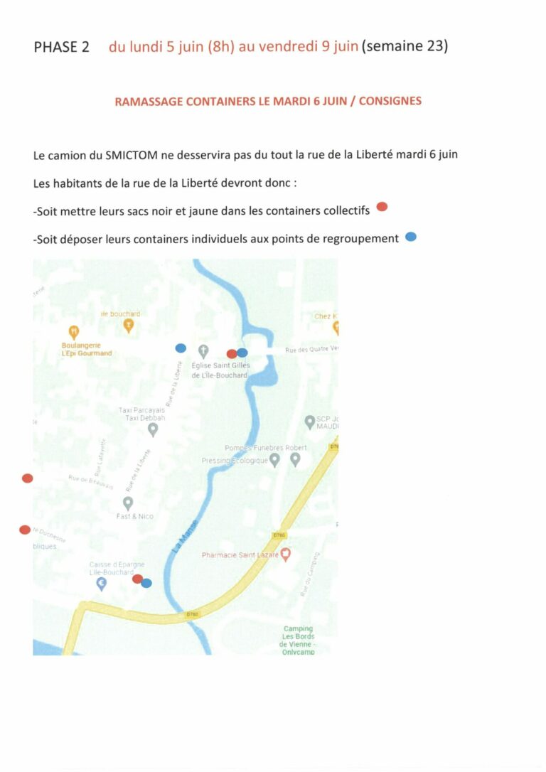 Lire la suite à propos de l’article TRAVAUX EGLISE SAINT GILLES – MODIFICATION RAMASSAGE SMICTOM