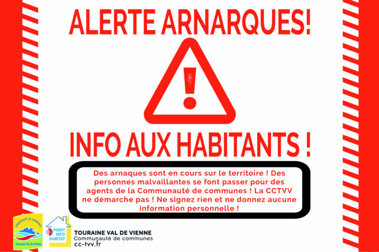 Lire la suite à propos de l’article ATTENTION ARNAQUE SUR LE TERRITOIRE
