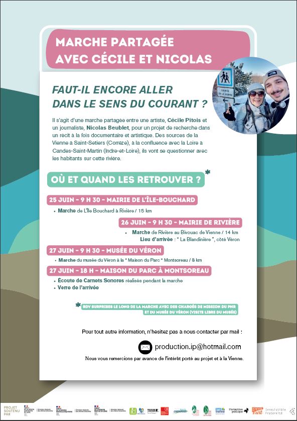 Lire la suite à propos de l’article MARCHE PARTAGÉE AVEC CÉCILE ET NICOLAS